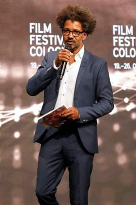 Tyron Ricketts bei der Verleihung der Cologne Awards auf dem 33. Film Festival Cologne 2023 im E-Werk. Köln, 26.10.2023