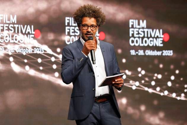 Tyron Ricketts bei der Verleihung der Cologne Awards auf dem 33. Film Festival Cologne 2023 im E-Werk. Köln, 26.10.2023