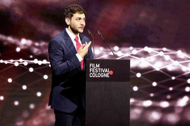 Xavier Dolan bei der Verleihung der Cologne Awards auf dem 33. Film Festival Cologne 2023 im E-Werk. Köln, 26.10.2023