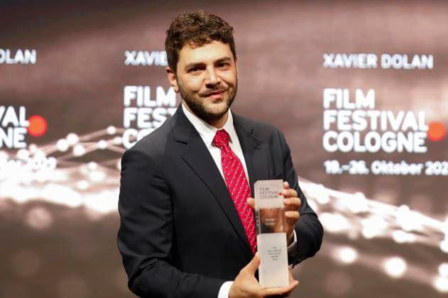 Xavier Dolan bei der Verleihung der Cologne Awards auf dem 33. Film Festival Cologne 2023 im E-Werk. Köln, 26.10.2023