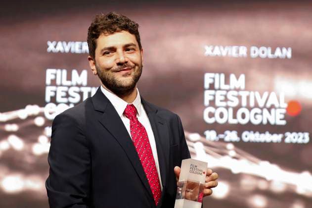 Xavier Dolan bei der Verleihung der Cologne Awards auf dem 33. Film Festival Cologne 2023 im E-Werk. Köln, 26.10.2023