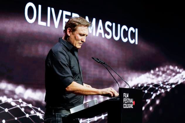 Oliver Masucci bei der Verleihung der Cologne Awards auf dem 33. Film Festival Cologne 2023 im E-Werk. Köln, 26.10.2023