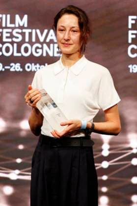 Katharina Huber bei der Verleihung der Cologne Awards auf dem 33. Film Festival Cologne 2023 im E-Werk. Köln, 26.10.2023