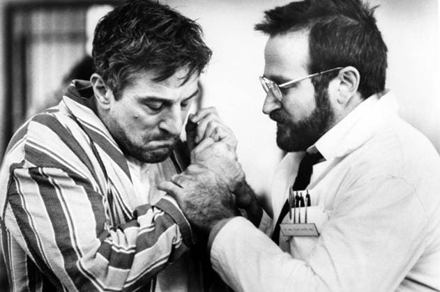 The World According to Garp Robert De Niro (left) and Robin Williams, in a scene from the film Awakenings . Date: 11.03.1991, Credit:Avalon U.S.A  Copyright: xAvalonx 0504809278