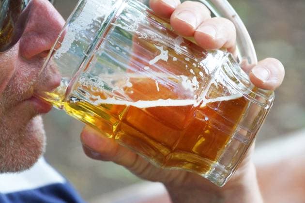 man drinks beer from a large glass mug in nature, close-up, model released, , 32773688.jpg, golden, lifestyle, senior, male, beer garden, germany, festival, traditional, beer mug, beer glass, alcoholism, portrait, bubbles, gold, craft, oktoberfest, glass, alcohol, beer, mug, adult, drink, man, pub, pint, person, people, beverage, party, celebration, brew, celebrate, alcoholic, lager, tradition, bar, summer, guy, cold, happy, caucasian, background, face, men, white, young RECORD DATE NOT STATED