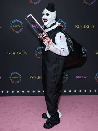 Darren Dzienciol Pop Icons Halloween Party - LA American rapper Tyga (Micheal Ray Stevenson) arrives at Darren Dzienciol s Pop Icons Halloween Party 2023 Presented By Solisca Tequila and PATH Water held at a Private Residence on October 27, 2023 in Beverly Hills, Los Angeles, CA, USA. Photo by Xavier Collin Image Press Agency ABACAPRESS.COM Los Angeles CA United States  Copyright: xCollinxXavier ImagexPressxAgencyxABACAx 873656_104 CollinxXavier ImagexPressxAgencyxABACAx 873656_104