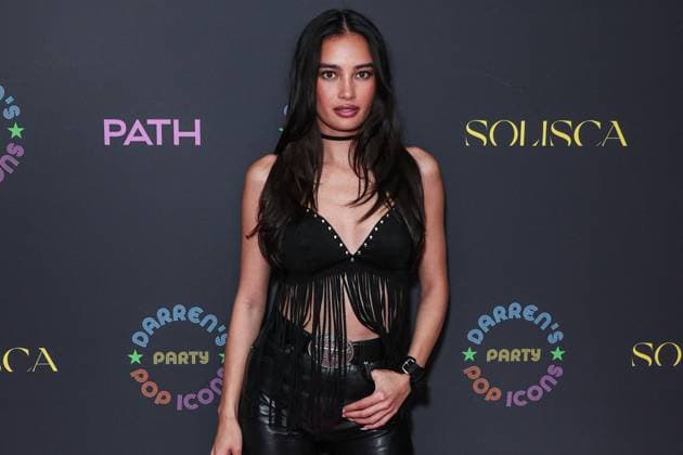 Darren Dzienciol Pop Icons Halloween Party - LA Filipino-American model Kelsey Merritt arrives at Darren Dzienciol s Pop Icons Halloween Party 2023 Presented By Solisca Tequila and PATH Water held at a Private Residence on October 27, 2023 in Beverly Hills, Los Angeles, CA, USA. Photo by Xavier Collin Image Press Agency ABACAPRESS.COM Los Angeles CA United States  Copyright: xCollinxXavier ImagexPressxAgencyxABACAx 873656_142 CollinxXavier ImagexPressxAgencyxABACAx 873656_142