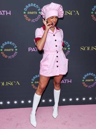 Darren Dzienciol Pop Icons Halloween Party - LA American media personality and actress Liza Koshy arrives at Darren Dzienciol s Pop Icons Halloween Party 2023 Presented By Solisca Tequila and PATH Water held at a Private Residence on October 27, 2023 in Beverly Hills, Los Angeles, CA, USA. Photo by Xavier Collin Image Press Agency ABACAPRESS.COM Los Angeles CA United States  Copyright: xCollinxXavier ImagexPressxAgencyxABACAx 873656_158 CollinxXavier ImagexPressxAgencyxABACAx 873656_158