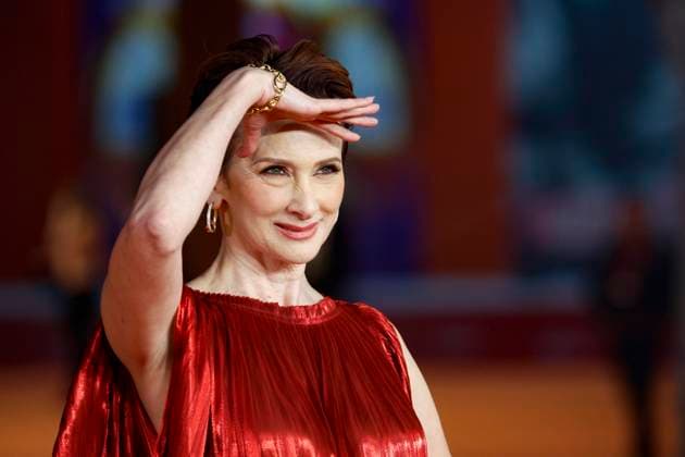 Entertainment Themen der Woche KW43 Entertainment Bilder des Tages October 28, 2023, ROME, ITALY: Italian actor Pia Lanciotti arrives for the screening of the movie ˜Mare Fuori 4™ at the 18th annual Rome International Film Fest in Rome, Italy, 28 October 2023. The Festa del Cinema di Roma runs from 18 to 29 October 2023. ANSA FABIO FRUSTACI ROME ITALY  - ZUMAa110 20231028_zaf_a110_053 Copyright: xFabioxFrustacix