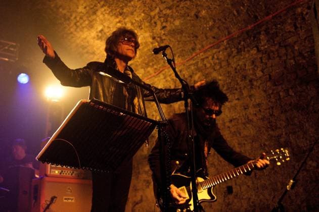 New York Dolls play Old Vic Tunnels The New York Dolls play an intimate gig at the Old Vic Tunnels under Waterloo Station, London on 31st March 2011 to promote their new album Dancing Backwards in High Heels . Persons pictured: David Johansen, Earl Slick. Picture by Julie Edwards, Credit:Julie Edwards Avalon Uk  Copyright: xJuliexEdwardsx xAvalonx 0506865533