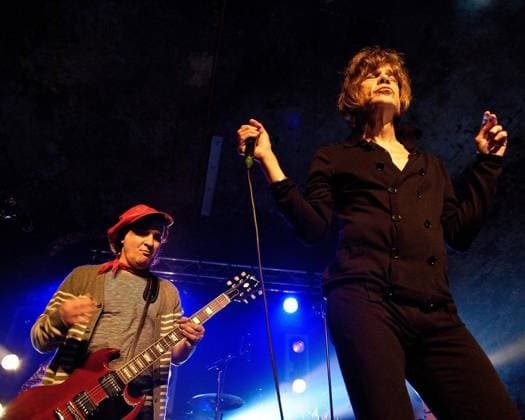 New York Dolls play Old Vic Tunnels The New York Dolls play an intimate gig at the Old Vic Tunnels under Waterloo Station, London on 31st March 2011 to promote their new album Dancing Backwards in High Heels . Persons pictured: Sylvain Sylvain, David Johansen. Picture by Julie Edwards, Credit:Julie Edwards Avalon Uk  Copyright: xJuliexEdwardsx xAvalonx 0506865654