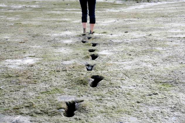 Girl walking barefoot trough mudflat in Brittany, France, model released, , 1268260.jpg, active, atlantic, beach, flats, foot, marsh, mud, ocean, outdoors, sand, sea, seashore, seaside, walking, barefoot, beach, coast, feet, foot, footprints, healthy, hike, hiking, leg, low, mud, mudflat, sand, sandy, sea, tidal, vacation, walking, water, watt, way, brittany, france, RECORD DATE NOT STATED
