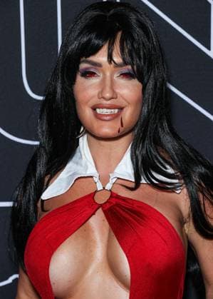 Billboard And Affinity Nightlife s Red Carpet Halloween Costume Ball - LA American model CJ Sparxx arrives at Billboard And Affinity Nightlife s Red Carpet Halloween Costume Ball 2023 held at the W Hotel Rooftop on October 31, 2023 in Hollywood, Los Angeles, California, United States. Photo by Xavier Collin Image Press Agency ABACAPRESS.COM Los Angeles California United States  Copyright: xCollinxXavier ImagexPressxAgencyxABACAx 874073_016 CollinxXavier ImagexPressxAgencyxABACAx 874073_016