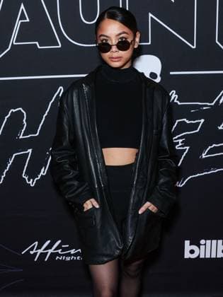 Billboard And Affinity Nightlife s Red Carpet Halloween Costume Ball - LA Filipino-Australian singer, songwriter and actress Ylona Garcia arrives at Billboard And Affinity Nightlife s Red Carpet Halloween Costume Ball 2023 held at the W Hotel Rooftop on October 31, 2023 in Hollywood, Los Angeles, California, United States. Photo by Xavier Collin Image Press Agency ABACAPRESS.COM Los Angeles California United States  Copyright: xCollinxXavier ImagexPressxAgencyxABACAx 874073_050 CollinxXavier ImagexPressxAgencyxABACAx 874073_050