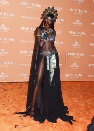 Heidi Klum s 22nd Annual Halloween Party - NYC Anok Yai at Heidi Klum s 22nd Annual Halloween Party at Marquee on October 31, 2023 in New York city. Photo by MM ABACAPRESS.COM New York City United States  Copyright: xMM ABACAx 874090_004 MM ABACAx 874090_004