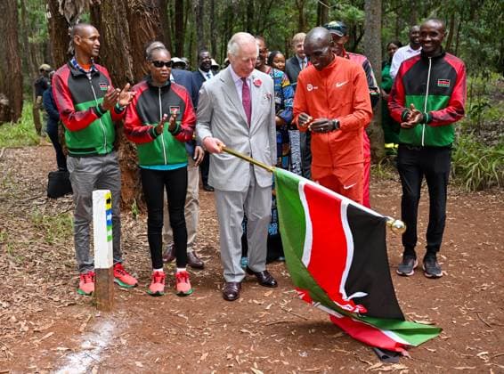 Entertainment Themen der Woche KW44 Entertainment Bilder des Tages . 01 11 2023. Nairobi, Kenya. King Charles III at the Karura Urban Forest in Nairobi on the second day of the State Visit to Kenya.  xi-Imagesx xPoolx IIM-24774-0296
