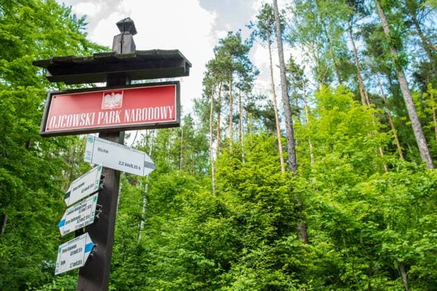 Ojcow National Park in Krakow County, Lesser Poland Voivodeship, Europe. Ojcowski Park Narodowy. , 20881162.jpg, park, poland, ojcow, ojcowski, krakow, cracow, malopolska, lesser poland, nature, sign, trail, hiking, hike, nature, natural, habitat, forest, forestry, place, famous, national park, europe, european, horizontal, RECORD DATE NOT STATED