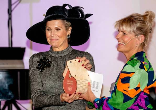 Entertainment Themen der Woche KW44 Entertainment Bilder des Tages 02-11-2023 Culemborg Queen Maxima attend the celebration of the 13rd anniversary of Home-Start in the Netherlands, a global program that supports families in raising young children, in Culemborg. Â  Copyright: xPPEx