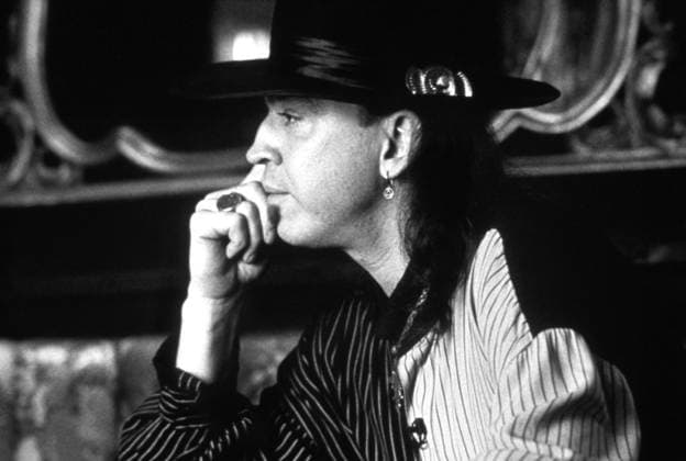 Portrait of Stevie Ray Vaughan photographed in the late 1980 s. Rich Saputo Retna UK. Credit all Uses *Unbylined uses will incur an additional discretionary fee!* Portrait of Stevie Ray Vaughan photographed in the late 1980 s. Rich Saputo Retna UK. Credit all Uses *Unbylined uses will incur an additional discretionary fee!*, Credit:Rich Saputo Retna UK Avalon  Copyright: xRichxSaputox xRetnaxUKx xAvalonx 0524873820