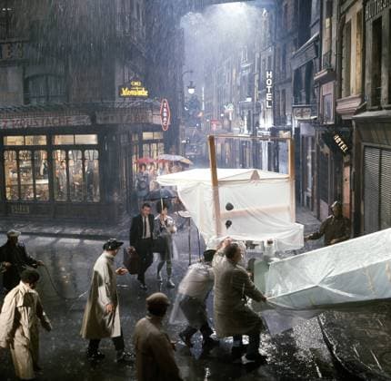 Film Irma La Douce Actors Jack Lemmon and Shirley MacLaine in a scene of the film Hollywood, CA USA  Copyright: xLeoxFuchsx 1021 Jack Lemmon Shirley MacLaine (Irma La Douce)-remini-enhanced