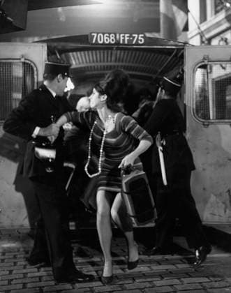 Film Irma La Douce Actress Sheryl Deauville in a scene of the film Hollywood, CA USA  Copyright: xLeoxFuchsx 1256 Sheryl Deauville (Irma La Douce) Police Wagon 5497_0069