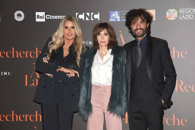 Entertainment Themen der Woche KW44 Entertainment Bilder des Tages A La Recherche Premiere - Rome Tiziana Rocca Anne Parillaud attending the premiere of the film A La Recherche at Cinema Barberini on November 2, 2023 in Rome, Italy. Photo by Vincenzo Landi IPA ABACAPRESS.COM Rome Italy  Copyright: xIPA ABACAx 874295_014 IPA ABACAx 874295_014