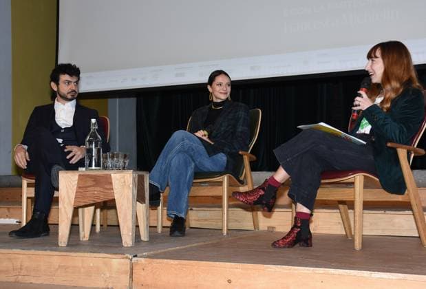 Milan,Italy MILANO MUSIC WEEK 2023 event presentation with Francesca Michielin and Nur Al Habash artistic director of MILANO MUSIC WEEK with institutions and sponsors In the photo:Nur Al Habash artistic director of MILANO MUSIC WEEK  Copyright: x xipa-agency.netx xNickxZonnax IPA_Agency_IPA41454061