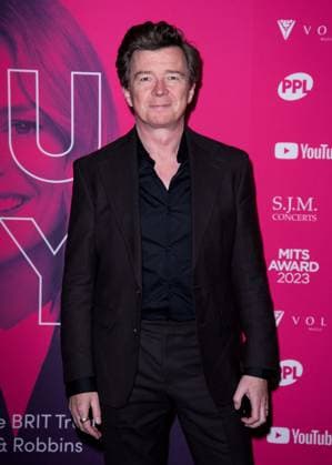 Rick Astley attends the Music Industry Trusts Award (MITS), at the Grosvenor House Hotel in London, England. UK. Monday 6th November 2023 - Copyright: xJWx FP_MITS_Award_011