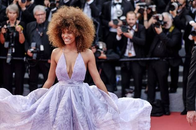 Tina Kunakey at THE BEGUILED World Premiere during the 70th Cannes Film Festival at the Palais des Festivals. Cannes, France - Wednesday May 24, 2017. Tina Kunakey at THE BEGUILED World Premiere during the 70th Cannes Film Festival at the Palais des Festivals. Cannes, France - Wednesday May 24, 2017., Credit:Julie Edwards Avalon France  Copyright: xJuliexEdwardsx xAvalonx 0513041957