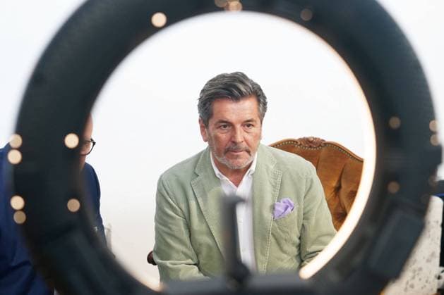 Entertainment Themen der Woche KW45 Entertainment Bilder des Tages THOMAS ANDERS WEINPERSOENLICHKEIT DES JAHRES 2024 PRAESENTATION VINUM 2024 MAINZ *** THOMAS ANDERS WINE PERSONALITY OF THE YEAR 2024 PRESENTATION VINUM 2024 MAINZ 