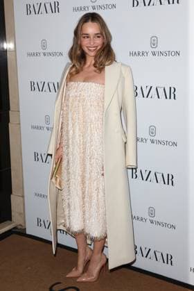 . 07 11 2023. London, United Kingdom. Emilia Clarke arriving at the Harper s Bazaar Women of the Year Awards in London.  xStephenxLockx xi-Imagesx IIM-24785-0027
