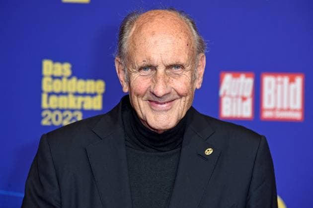Hans-Joachim Stuck - VERLEIHUNG DAS GOLDENE LENKRAD 2023 im Axel Springer Hochhaus in Berlin am 07.11.2023