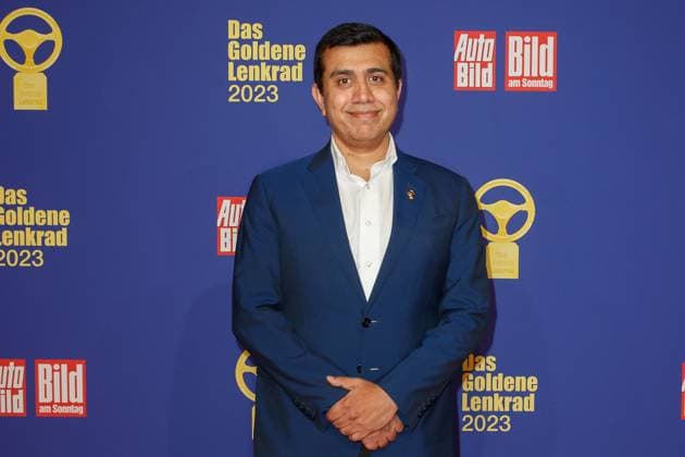 Das Goldene Lenkrad 2023 Ajay Bhatia bei der Verleihung des Goldenen Lenkrads 2023 im Axel Springer Hochhaus am 07.11.2023 in Berlin. Copyright: xEventpressxKochanx