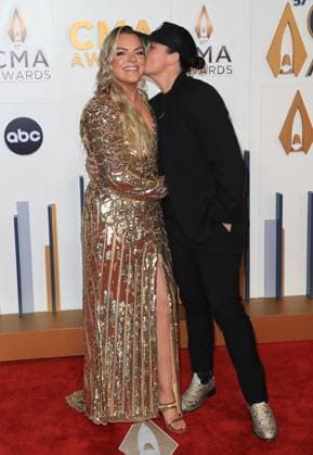 The 2023 CMA Awards at Bridgestone Arena Featuring: Lily Rose Where: Nashville, Tennessee, United States When: 09 Nov 2023 Credit: Judy Eddy Cover Images EDITORIAL USE ONLY. NOT FOR USE BY NEWSPAPERS BASED IN THE UK. Copyright: xJudyxEddyx 53195055