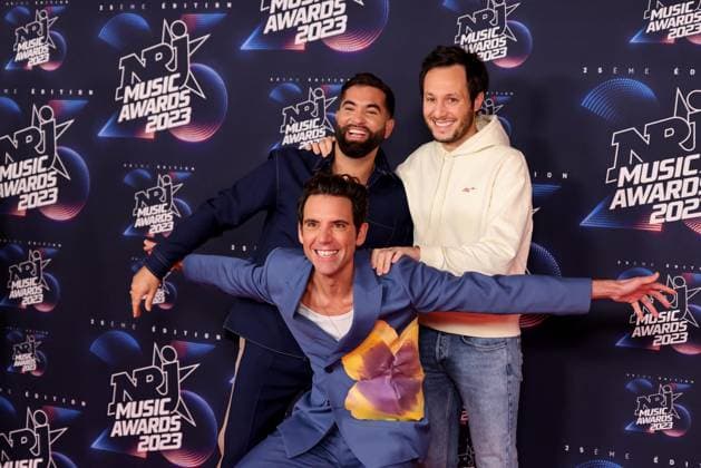 Photocall de la 25eme cÃ rÃ monie des NRJ Music Awards (NMA) au palais des Festivals et des Congres de Cannes Kendji Girac, Vianney, Mika au photocall de la 25eme cÃ rÃ monie des NRJ Music Awards (NMA) au palais des Festivals et des Congres de Cannes, France, le 10 novembre 2023. Dominique Jacovides Bestimage Celebs attend the 25th NRJ Music Awards - Red Carpet arrivals at Palais des Festivals in Cannes, France, on November 10, 2023. Cannes France  Copyright: xDOMINIQUExJACOVIDESx xBESTIMAGExDOMINIQUExJACOVIDESx xBESTIMAGEx