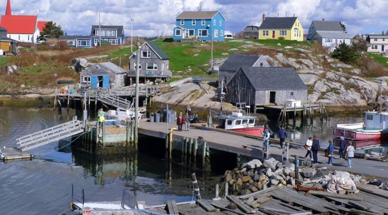 Kanada - Peggy™s Cove Fischerdorf und Leuchturm in Nova Scotia, Kanada Kanada - Peggy™s Cove