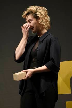 Vanessa Donelly bei der Preisverleihung vom 37. Braunschweig International Film Festival im Großen Haus des Staatstheaters Braunschweig. Braunschweig, 11.11.2023