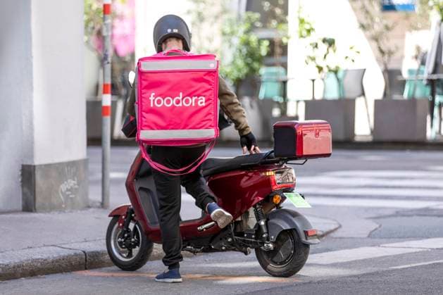 Foodora, Online Lieferservice, Wien, Österreich