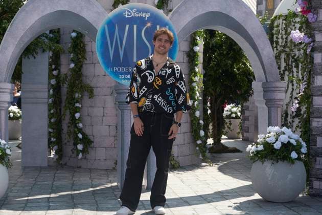 November 13, 2023, Mexico City, Ciudad de Mexico, Mexico: November 12, 2023, Mexico City, Mexico: Jorge Blanco attends the blue carpet for Wish by Walt Disney film premiere at Cinepolis Plaza Universidad. on November 12, 2023 in Mexico City, Mexico. Mexico City Mexico - ZUMAe321 20231113_zea_e321_025 Copyright: xJaimexNogales xEyepixxGroupx