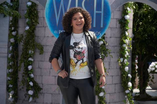 November 13, 2023, Mexico City, Ciudad de Mexico, Mexico: November 12, 2023, Mexico City, Mexico: Lucero Mijares Hogaza attend the blue carpet for Wish by Walt Disney film premiere at Cinepolis Plaza Universidad. on November 12, 2023 in Mexico City, Mexico. Mexico City Mexico - ZUMAe321 20231113_zea_e321_079 Copyright: xJaimexNogales xEyepixxGroupx