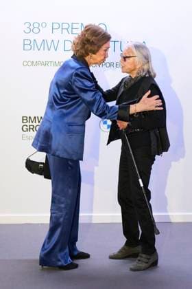 13-11-2023 Madrid Queen Sofia and Margarita Saxe-Coburg-Gotha attend the 38th edition of the BMW painting prize concert at the royal theatre in Madrid. No Spain Â  Copyright: xPPEx