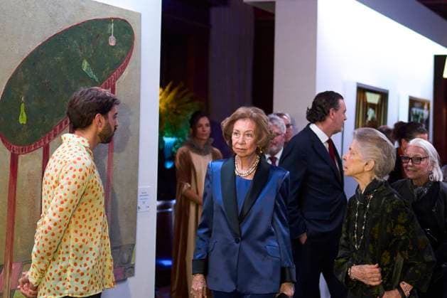 13-11-2023 Madrid Queen Sofia and Princess Irene of Greece and Margarita Saxe-Coburg-Gotha attend the 38th edition of the BMW painting prize concert at the royal theatre in Madrid. No Spain Â  Copyright: xPPEx