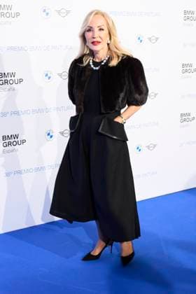 13-11-2023 Madrid Carmen Lomana attend the 38th edition of the BMW painting prize concert at the royal theatre in Madrid. No Spain Â  Copyright: xPPEx