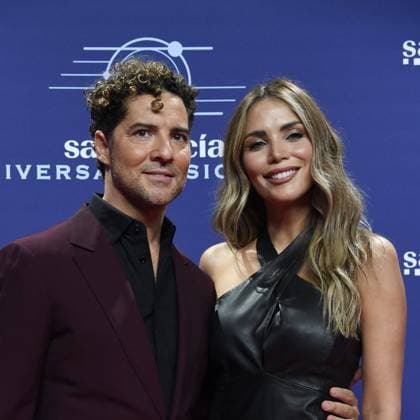 David Bisbal and Rosanna Zanetti at photocall for Universal Music Week 2023 in Sevilla on Monday, 13 November 202 Cordon Press