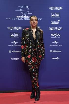 Lola Indigo at photocall for Universal Music Week 2023 in Seville on Monday, 13 November 2023 Cordon Press