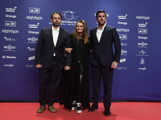 at photocall for Universal Music Week 2023 in Seville on Monday, 13 November 2023 Cordon Press