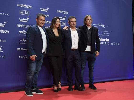 at photocall for Universal Music Week 2023 in Seville on Monday, 13 November 2023 Cordon Press
