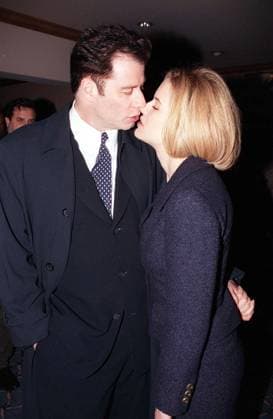 Archivbilder der Woche KW46 John Travolta, Kelly Preston HOLLYWOOD, CALIF KELLY PRESTON AND JOHN TRAVOLTA AT A PRE 1995 OSCARS PULP FICTION TOUR, Credit:James Aylott Avalon  Copyright: xJamesxAylottx xAvalonx 0520017014