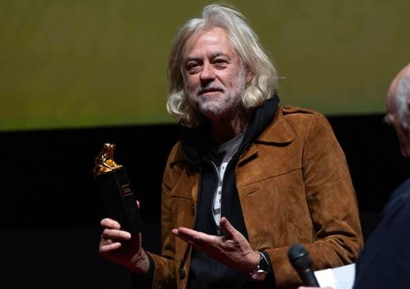 Bilder des Jahres 2023, Entertainment 11 November Entertainment Themen der Woche KW46 Bob Geldof at the CAMERIMAGE film festival ToruA 14.11.2023EnergaCAMERIMAGE Bob Geldof otrzymuje nagrode n z Bob Geldof,Image: 822062487, License: Rights-managed, Restrictions: , Model Release: no, Credit line: Mateusz BiaA‚czyk Forum Bob Geldof received the CAMERIMAGE award 822062487  0822062487
