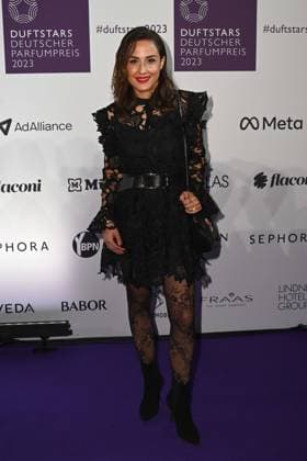 Deutscher Parfumpreis Duftstars am 16.11.2023 in der Rheinterrasse in Düsseldorf Die Verleihung des 31. Deutschen Parfumpreises Duftstars findet am 16.11.2023 in der Rheinterrasse in Düsseldorf statt. Nina Moghaddam